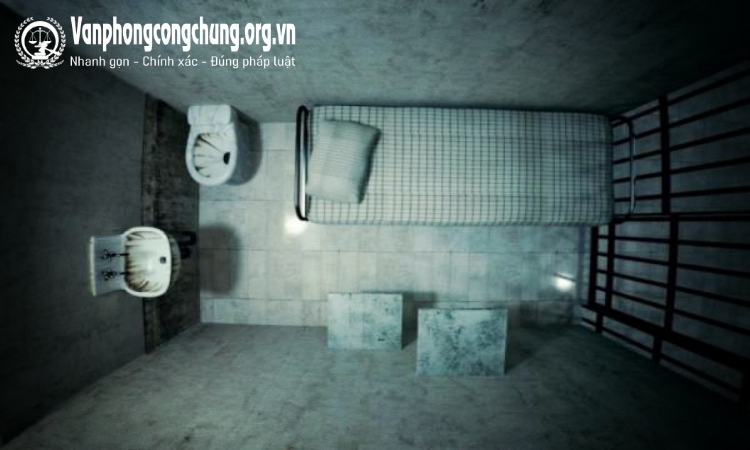 Hình ảnh buồng giam tử tù - Kết cấu phòng biệt giam tử tù