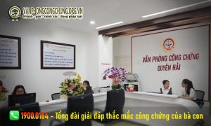 Văn phòng công chứng huyện Duyên Hải