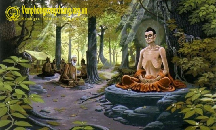 Hình ảnh Đức Phật tu khổ hạnh