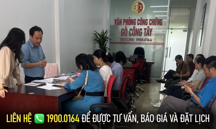 Văn phòng công chứng Gò Công Tây - Tiền Giang