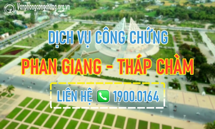 Văn phòng công chứng Phan Rang – Tháp Chàm - Ninh Thuận